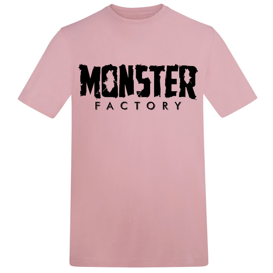 Monster Factory Baby Pink Regular fit Tee