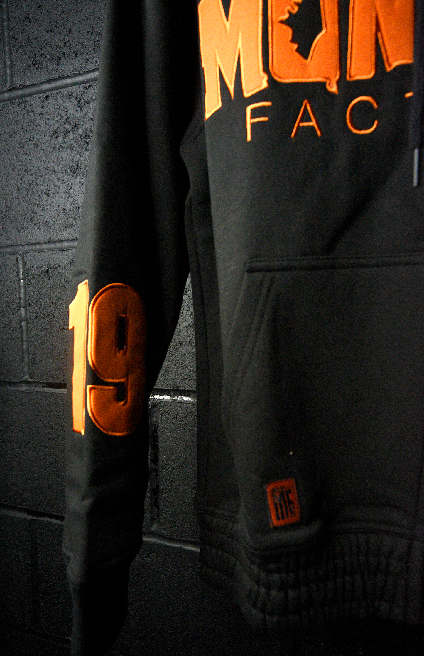 Monster Factory Gym Zip Hoodie- No place for the weak