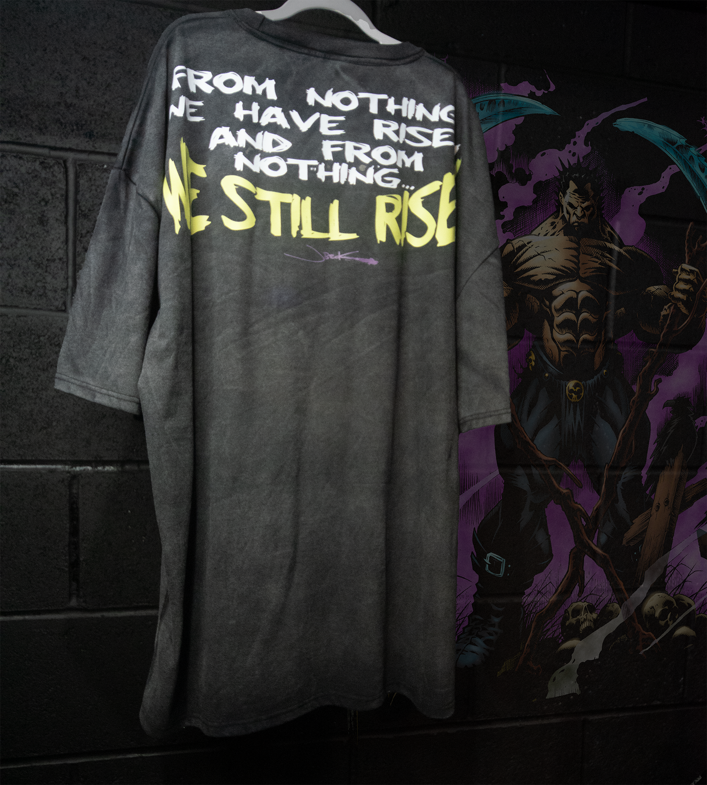 Monster factory warrior We still rise Overszied Tee