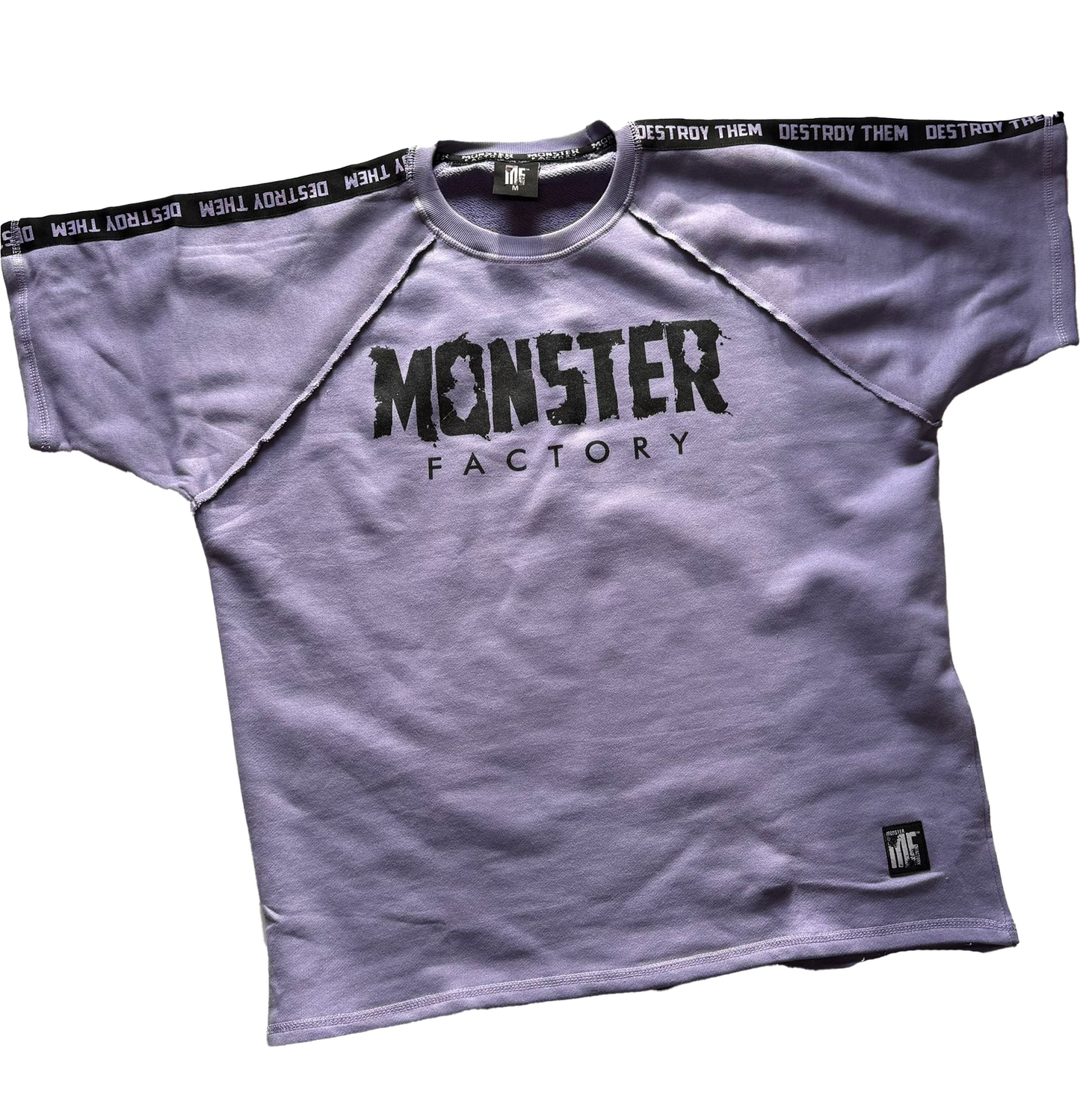 Destroy Them Grape Rag Oversized Tee