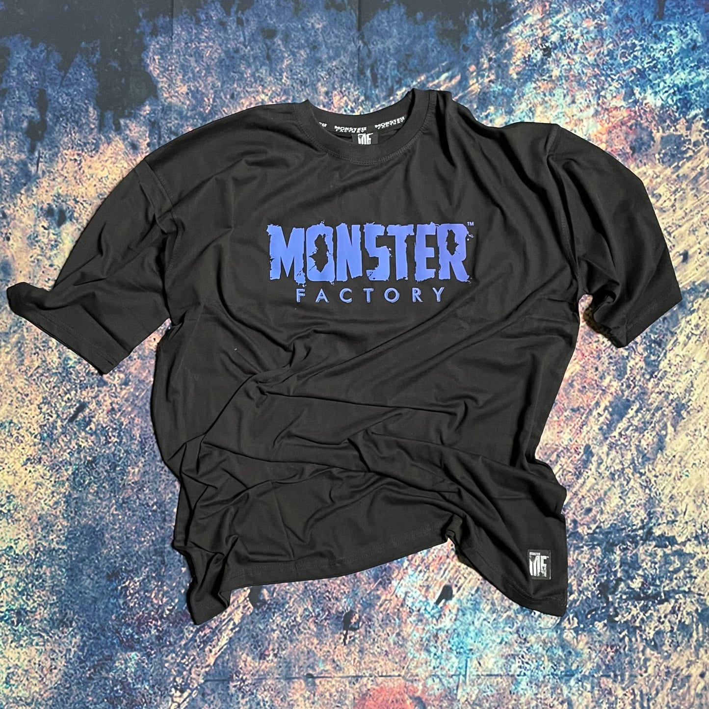 Royal Blue logo Oversized T-Shirt