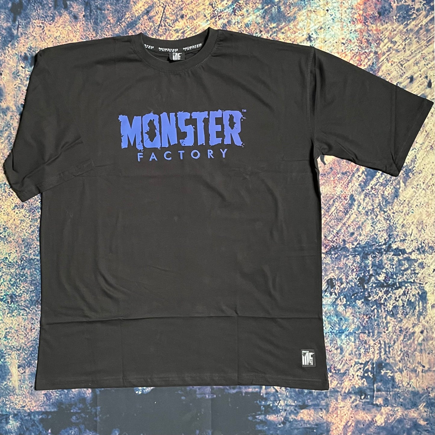 Royal Blue logo Oversized T-Shirt