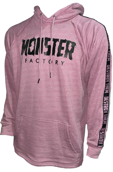 Destroy Them Oversized Winter berry rag hoodie Monster Factory