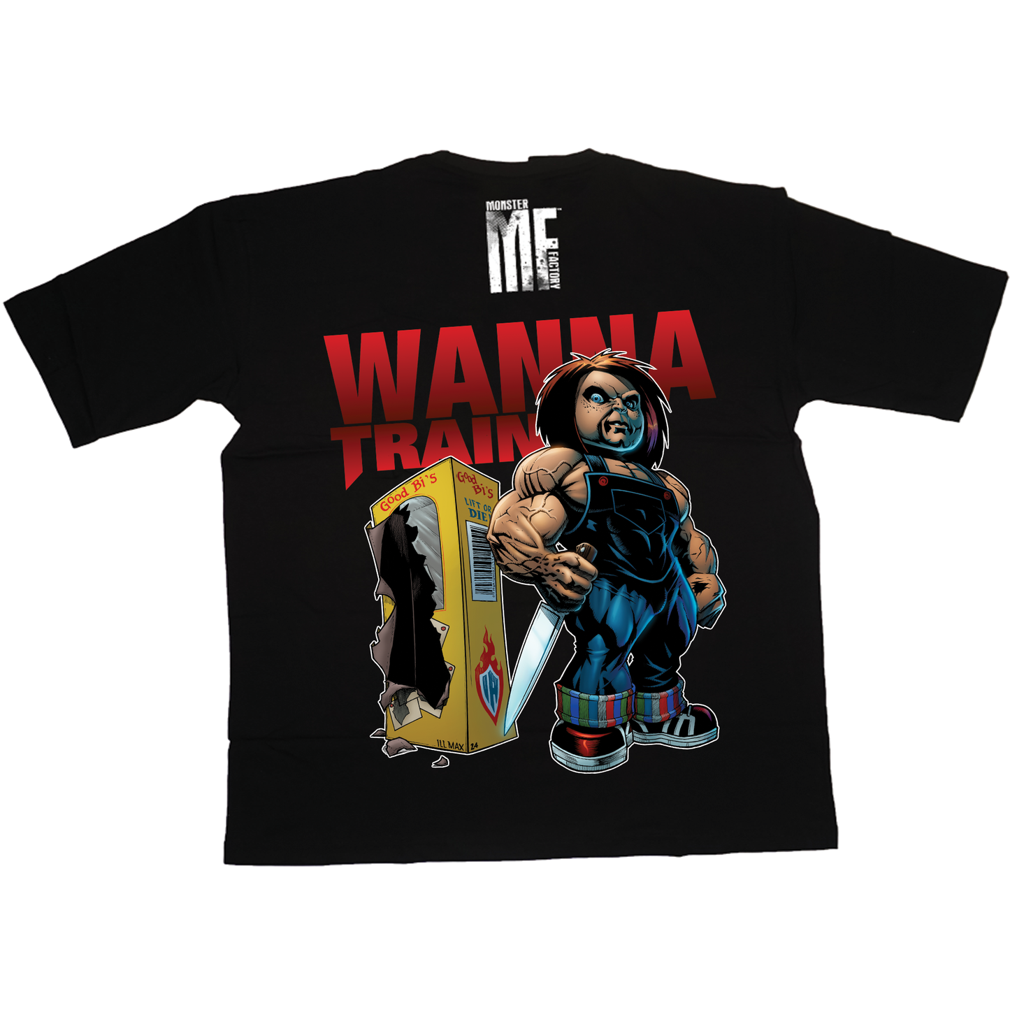 Wanna Train colour Tee