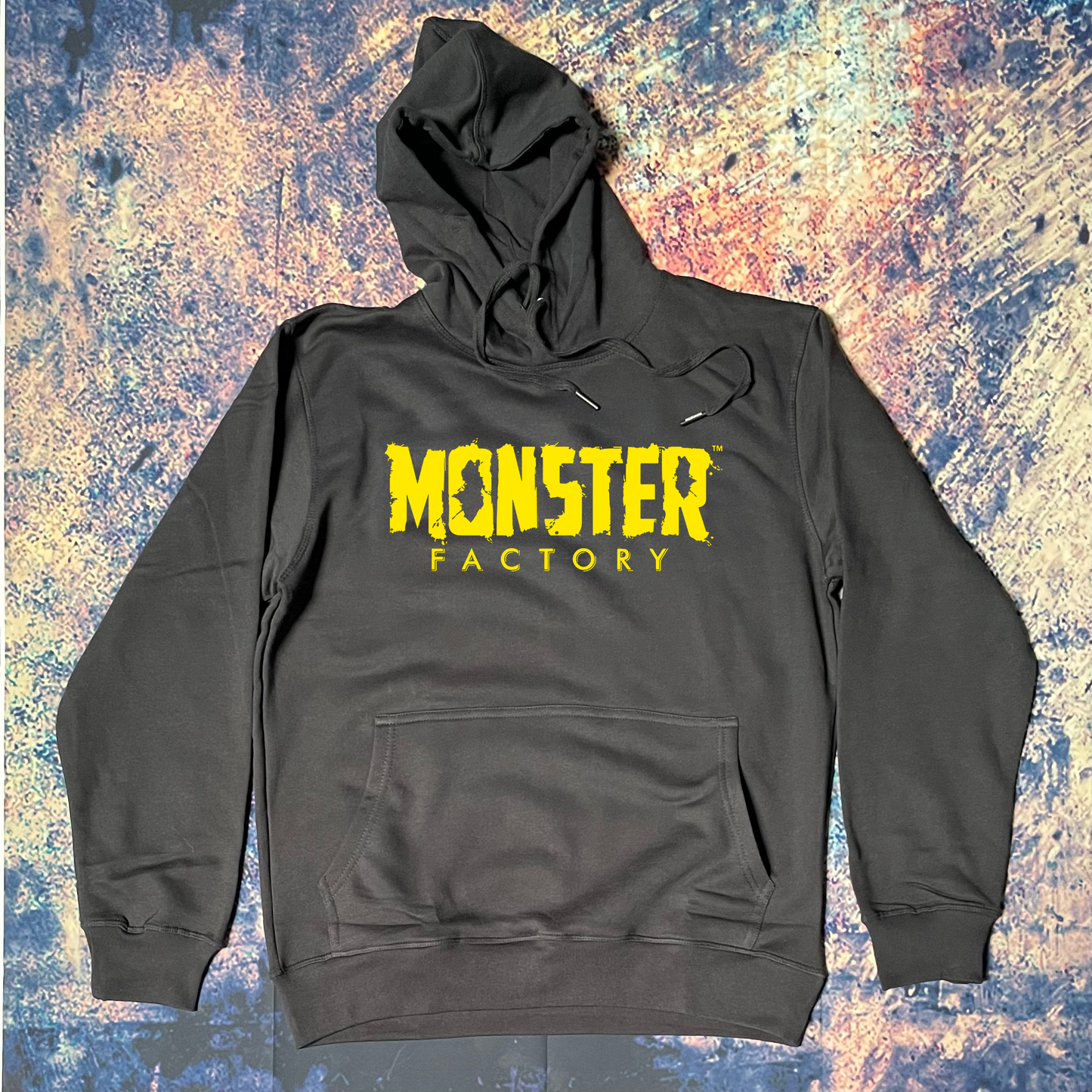 Yellow logo Hoodie