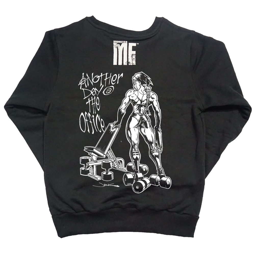 another day @ the office (female) sweatshirt
