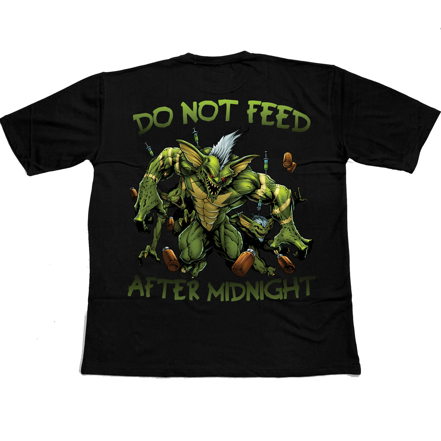 Do not feed after midnight Oversized T-shirt