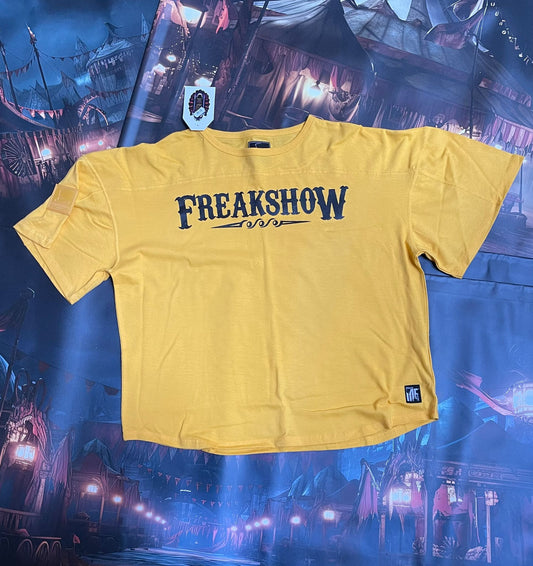 Yellow Freakshow Ragcut T-shirt