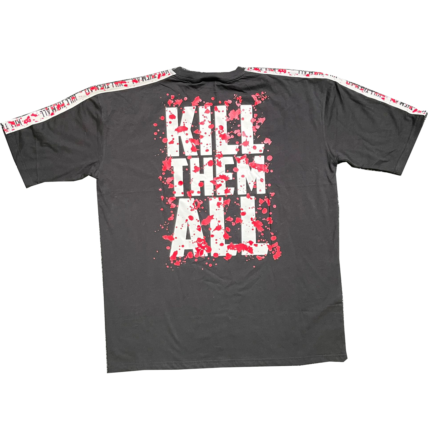 Kill them all oversized tape tee