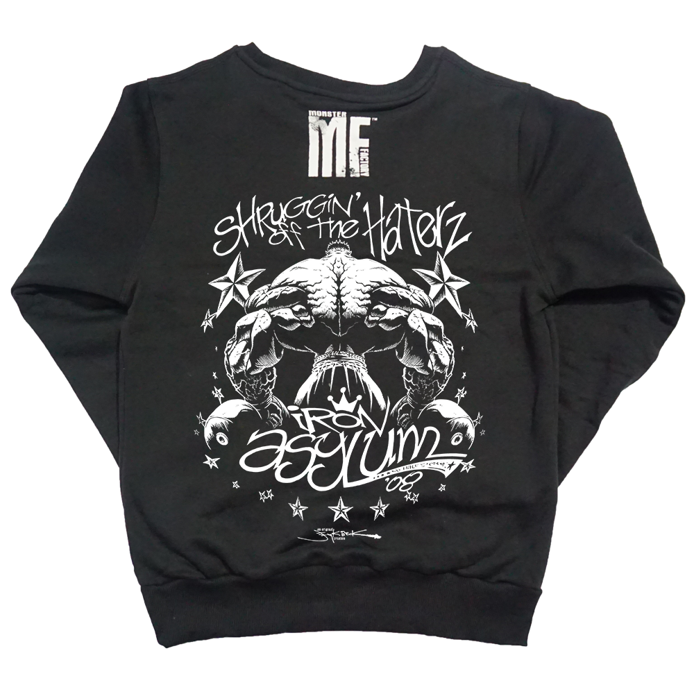 Shruggin off the haterz sweatshirt