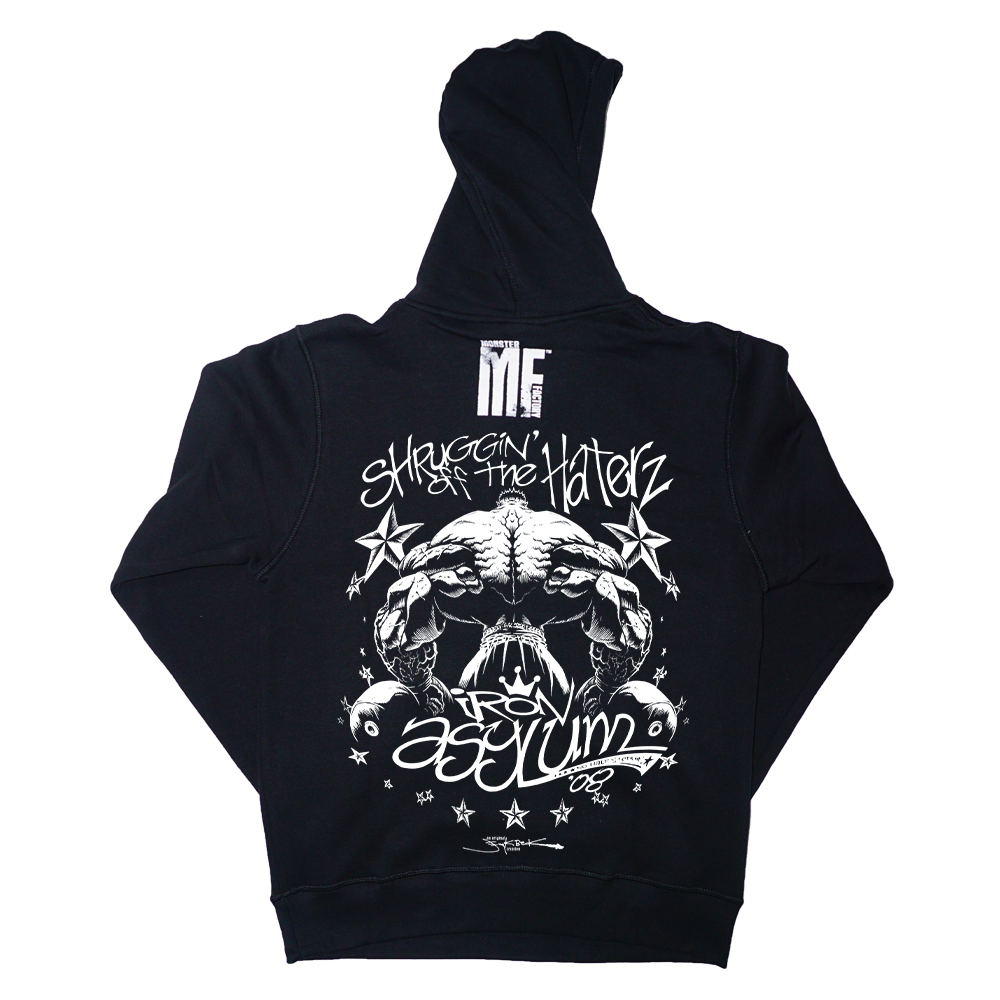 Shruggin off the haterz hoodie