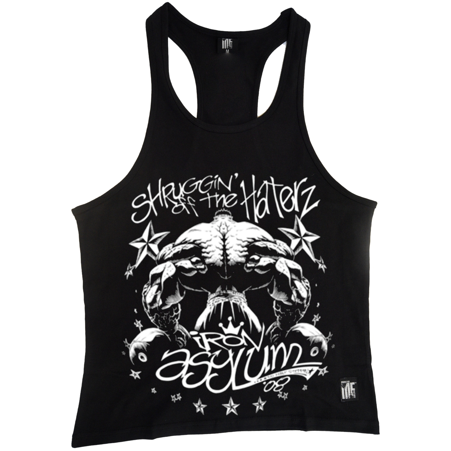 Shruggin off the Haterz vest
