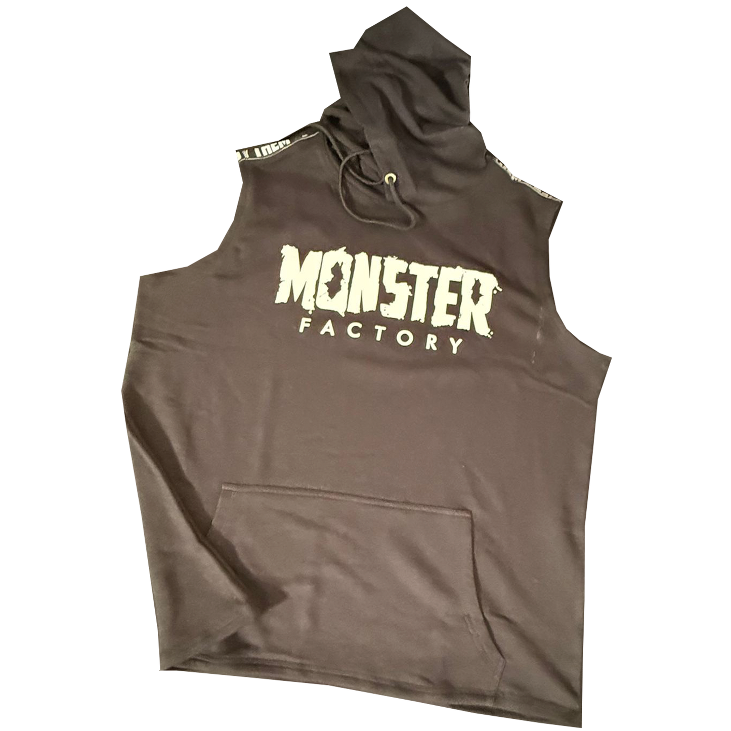 Destroy Them oversized Sleeveless hoodie