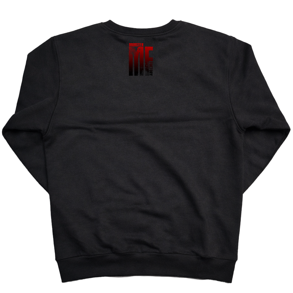 Red Ombre logo on Black Sweatshirt