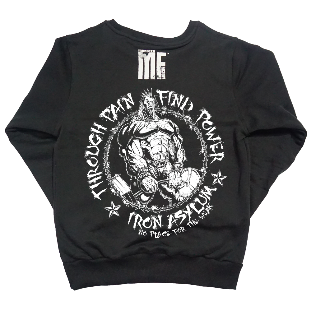 Through pain find power sweatshirt