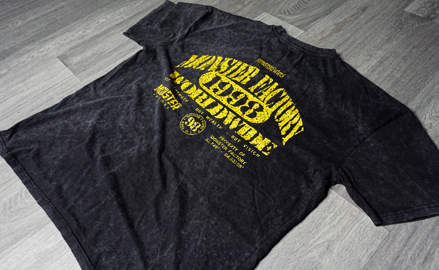 Dystopia | Oversized stone washed tee