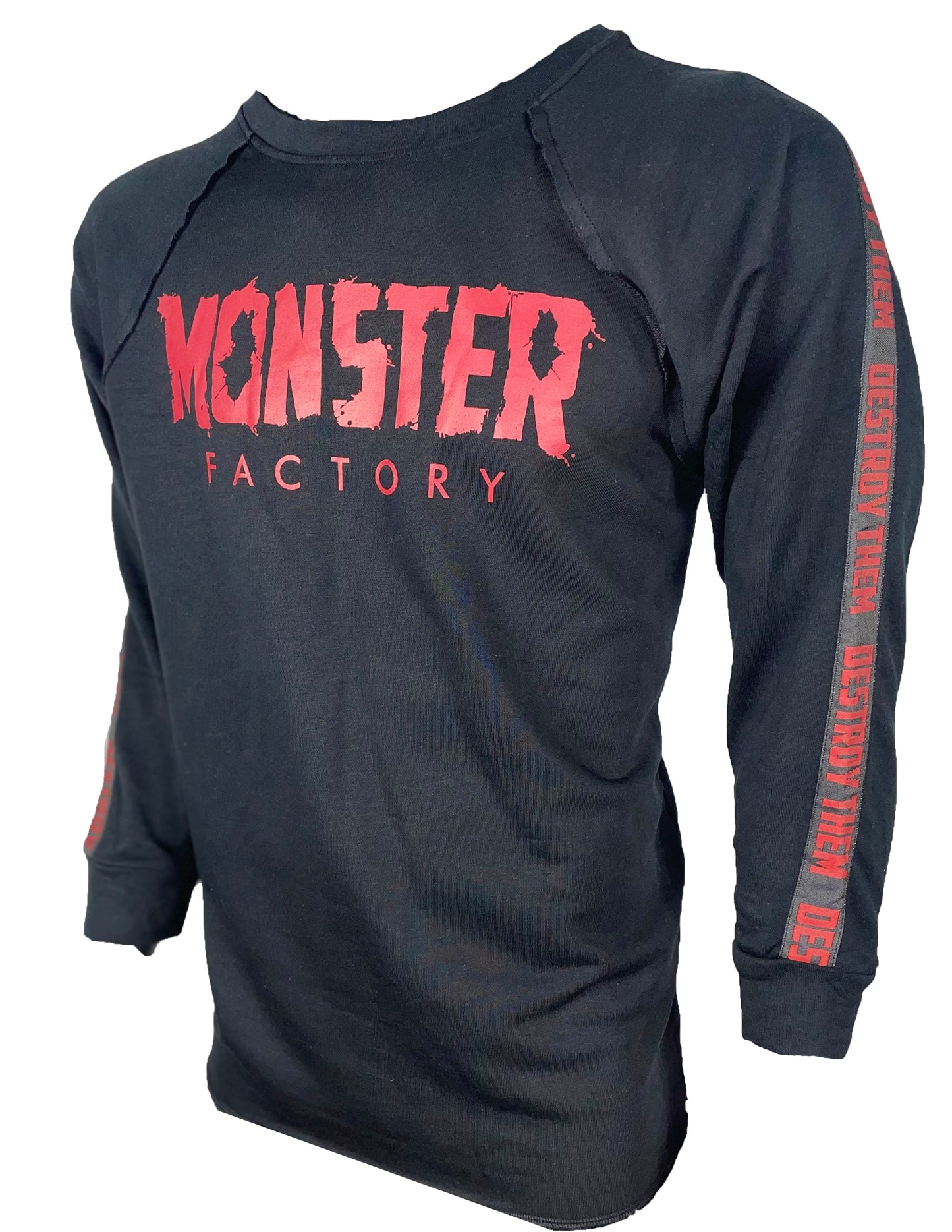 Destroy Them Oversized Long Sleeve hybrid Ragtop