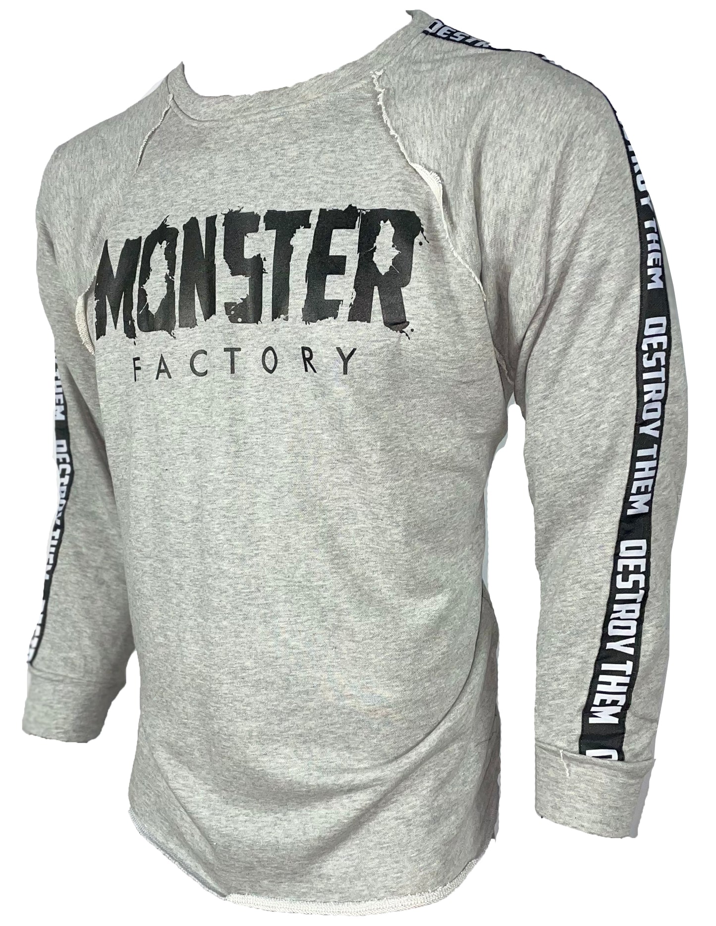 Destroy Them Oversized Long Sleeve hybrid Ragtop