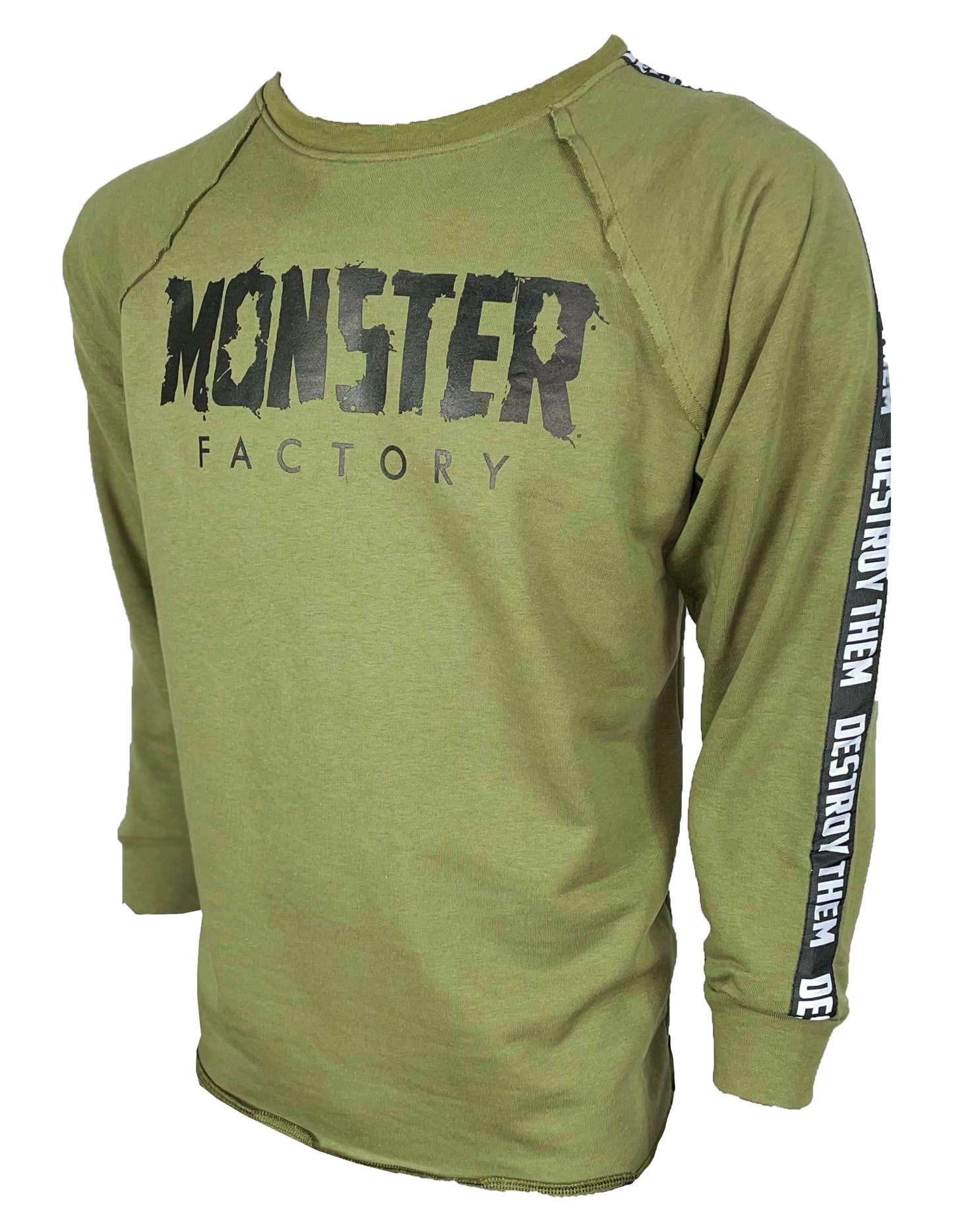 Destroy Them Oversized Long Sleeve hybrid Ragtop