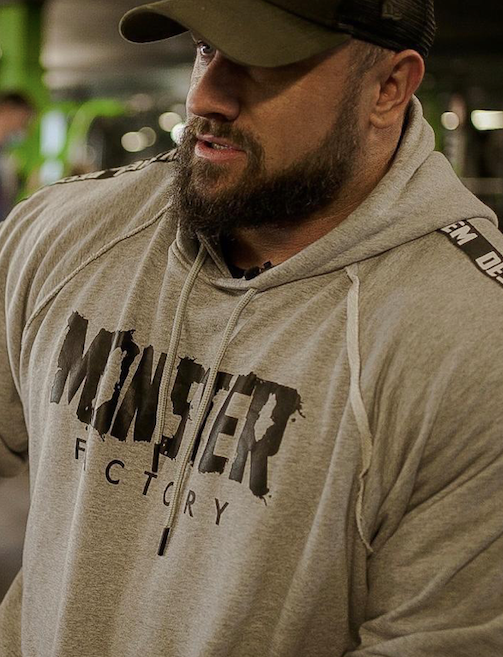 Destroy Them Oversized rag hoodie