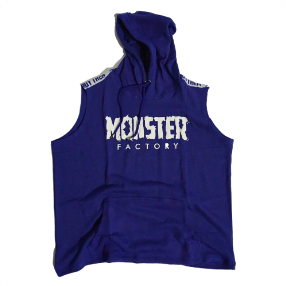 Destroy Them oversized Sleeveless hoodies