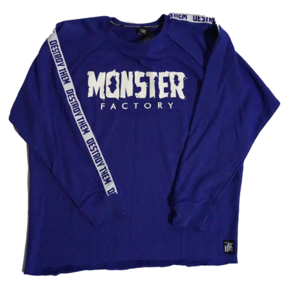 Destroy Them Oversized Long Sleeve hybrid Ragtop