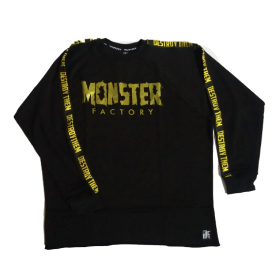 Destroy Them Oversized Long Sleeve hybrid Ragtop