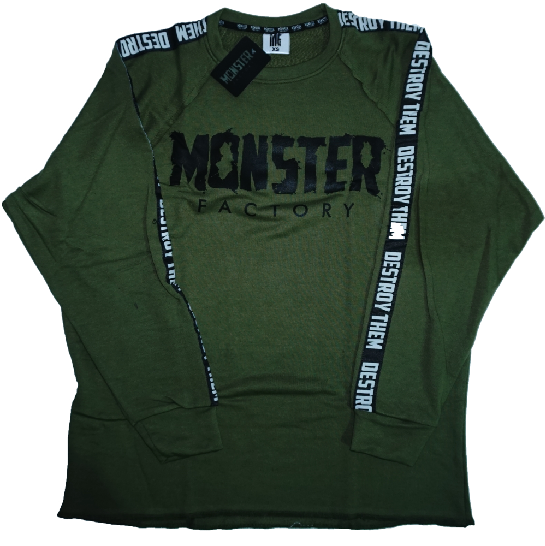 Destroy Them Oversized Long Sleeve hybrid Ragtop
