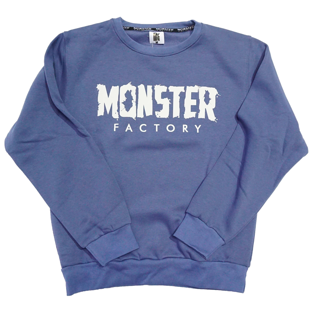 Denim sweatshirt