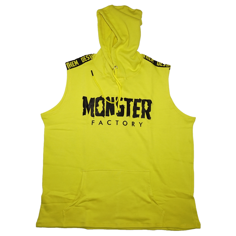 Destroy Them oversized Sleeveless hoodies