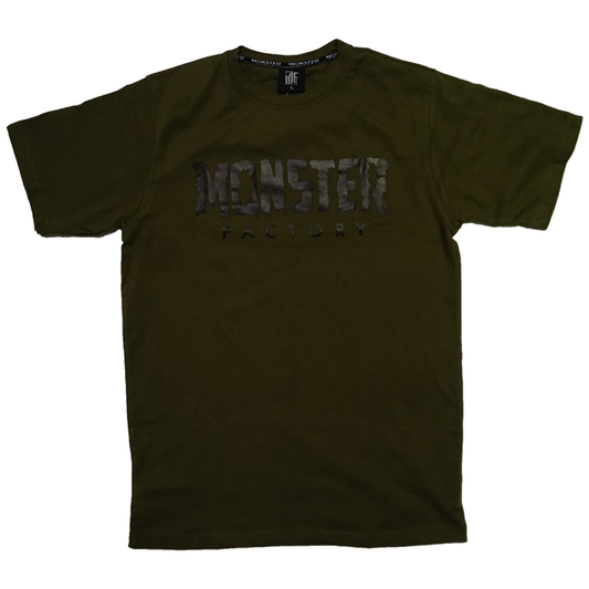 Military green T-shirt