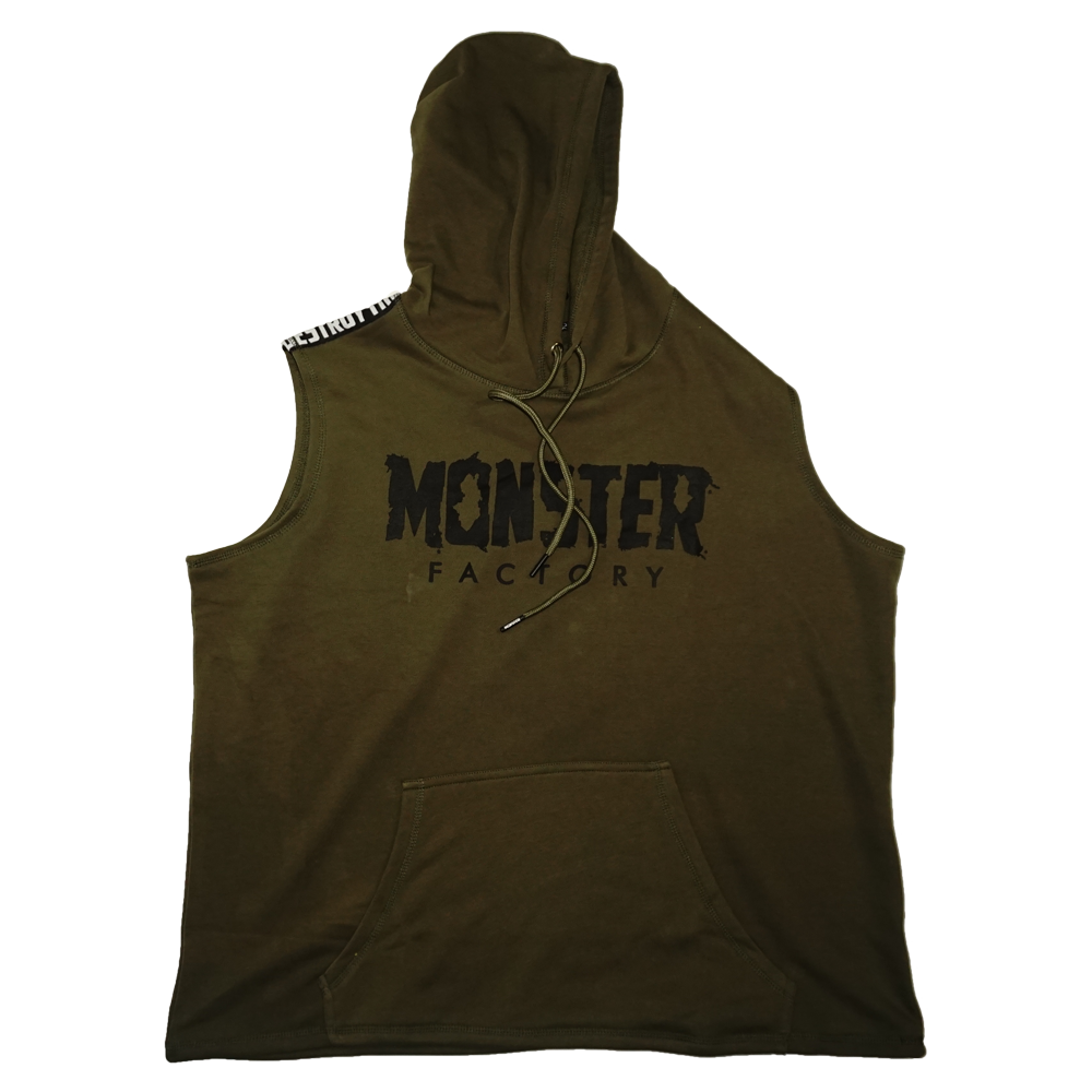 Destroy Them oversized Sleeveless hoodies