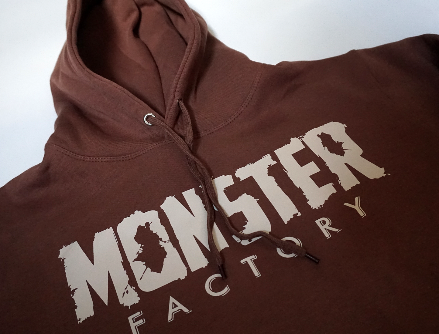 Brown Monster Factory hoodie