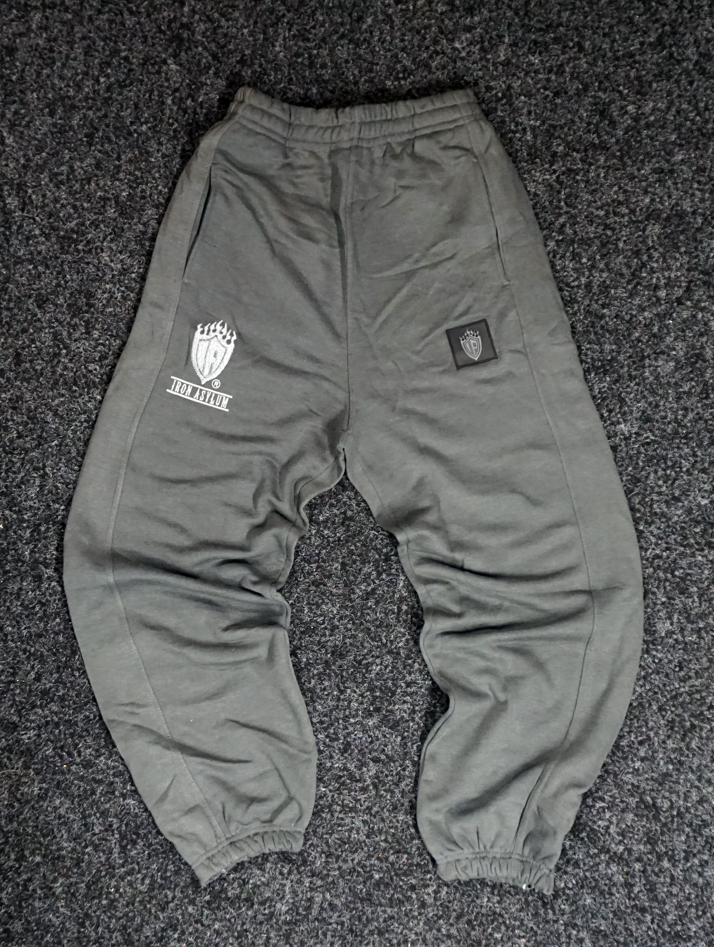 Grey Iron asylum Joggers