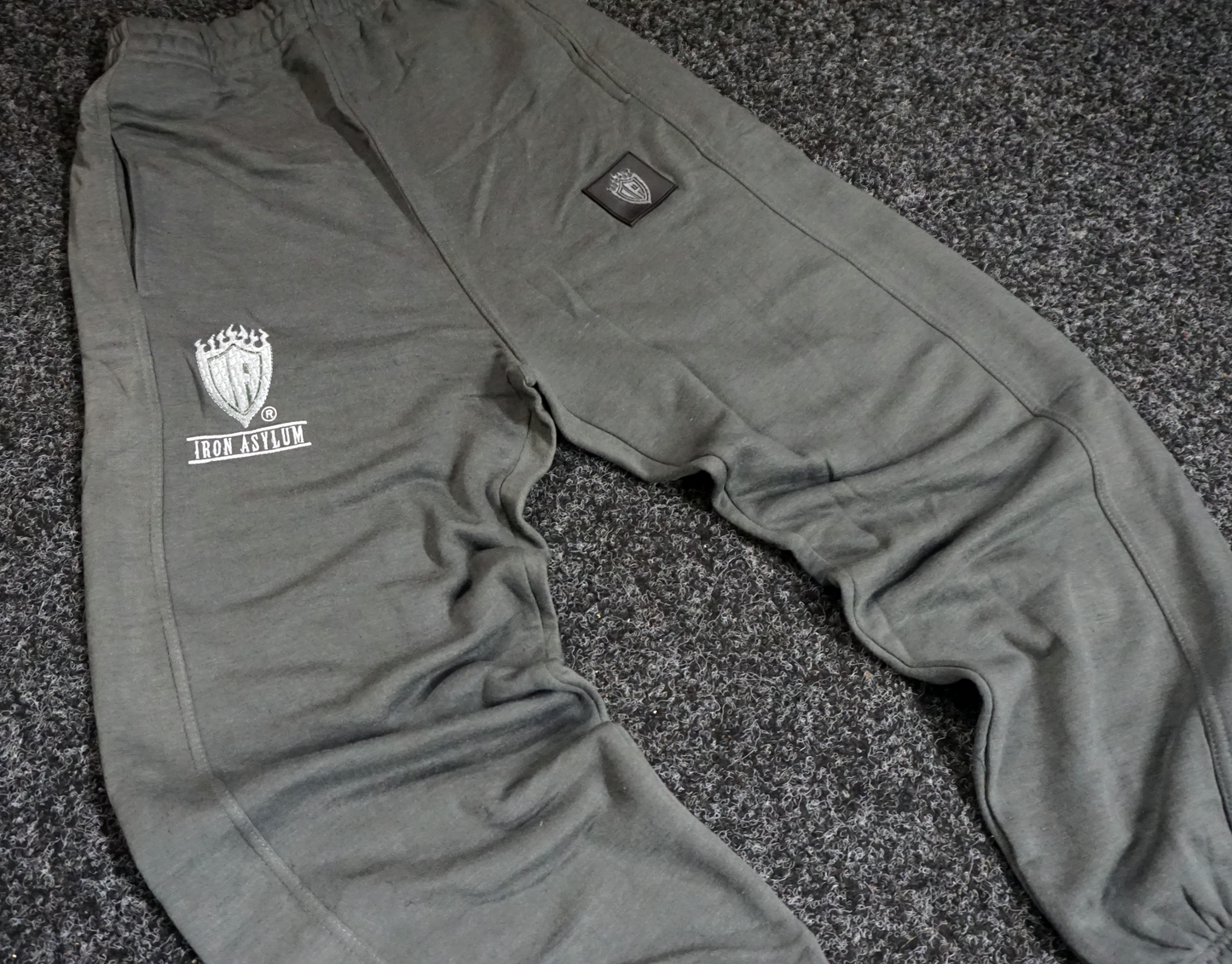 Grey Iron asylum Joggers