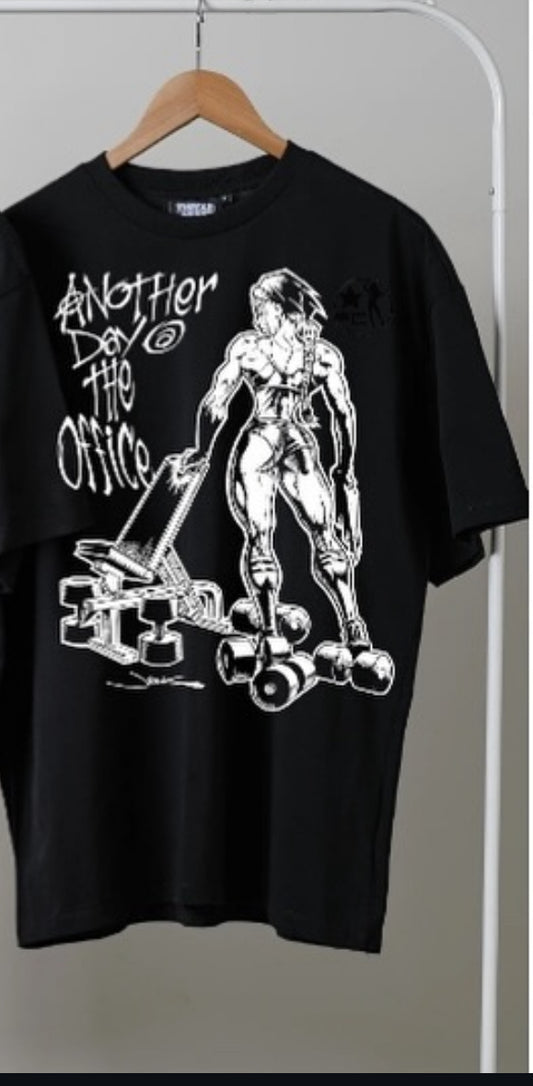 Another day @  the office (female) oversized T-Shirt