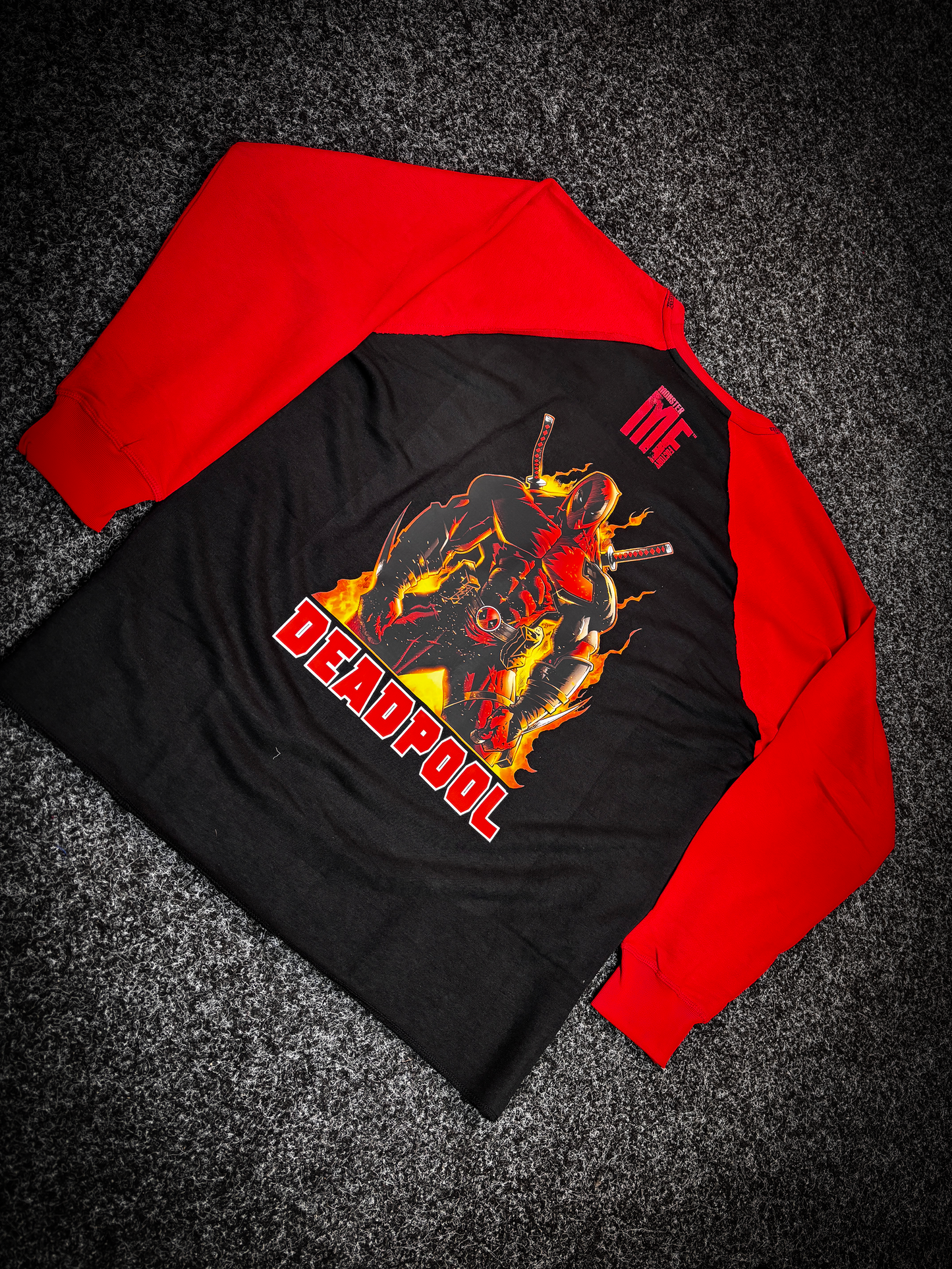 Deadpool raglan oversized sweatshirt