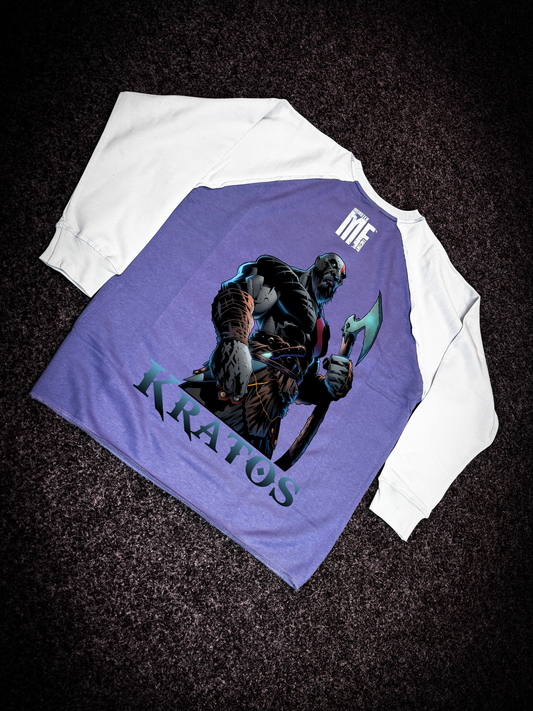 Kratos raglan oversized sweatshirt