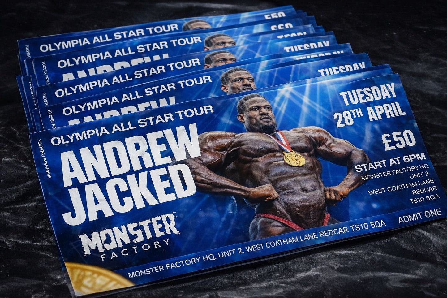 Andrew Jacked Seminar Ticket