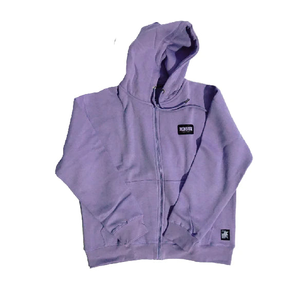 The Joker Zipped grape hoodie