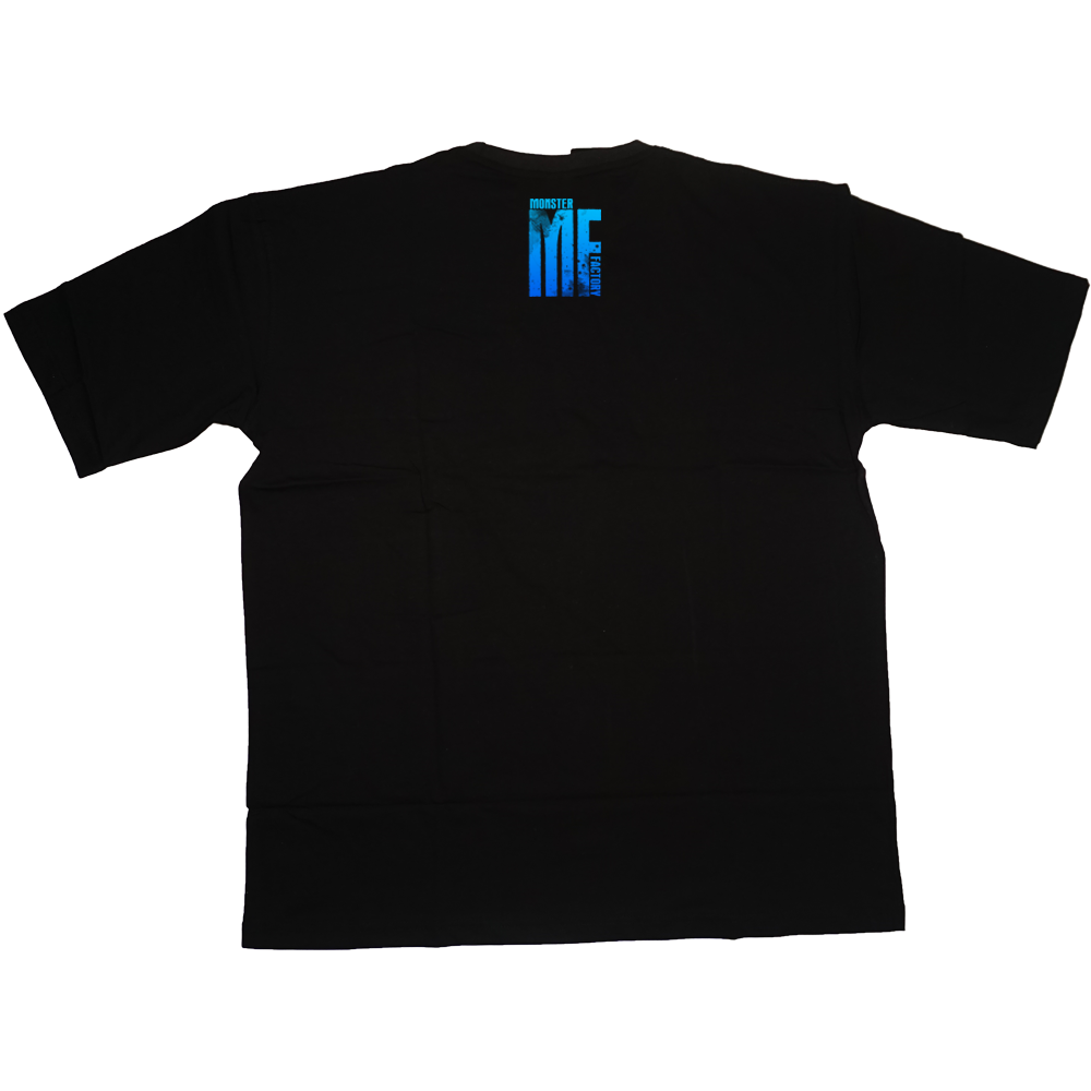 Monster Factory Blue Ombré Logo Graphic T-Shirt