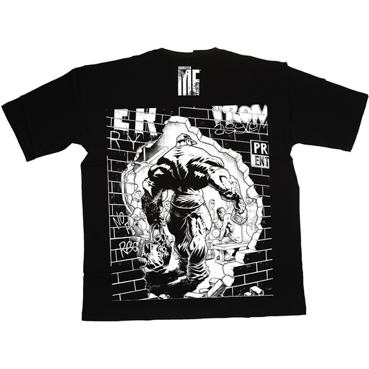Breakthough black oversized tee