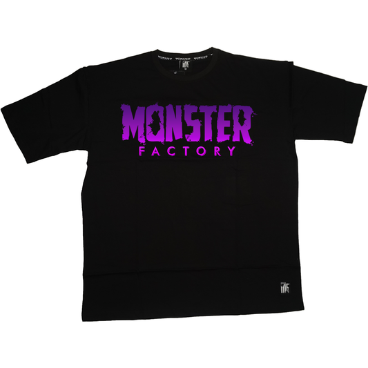 Monster Factory Cerise Ombré Logo Graphic T-Shirt
