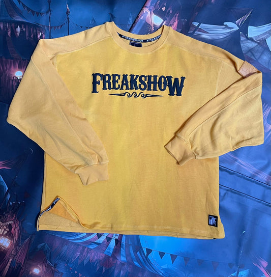 Freakshow Oversized yellow sweatshirt