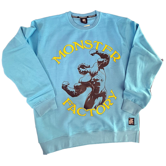 Light Blue Classic golden era sweatshirt