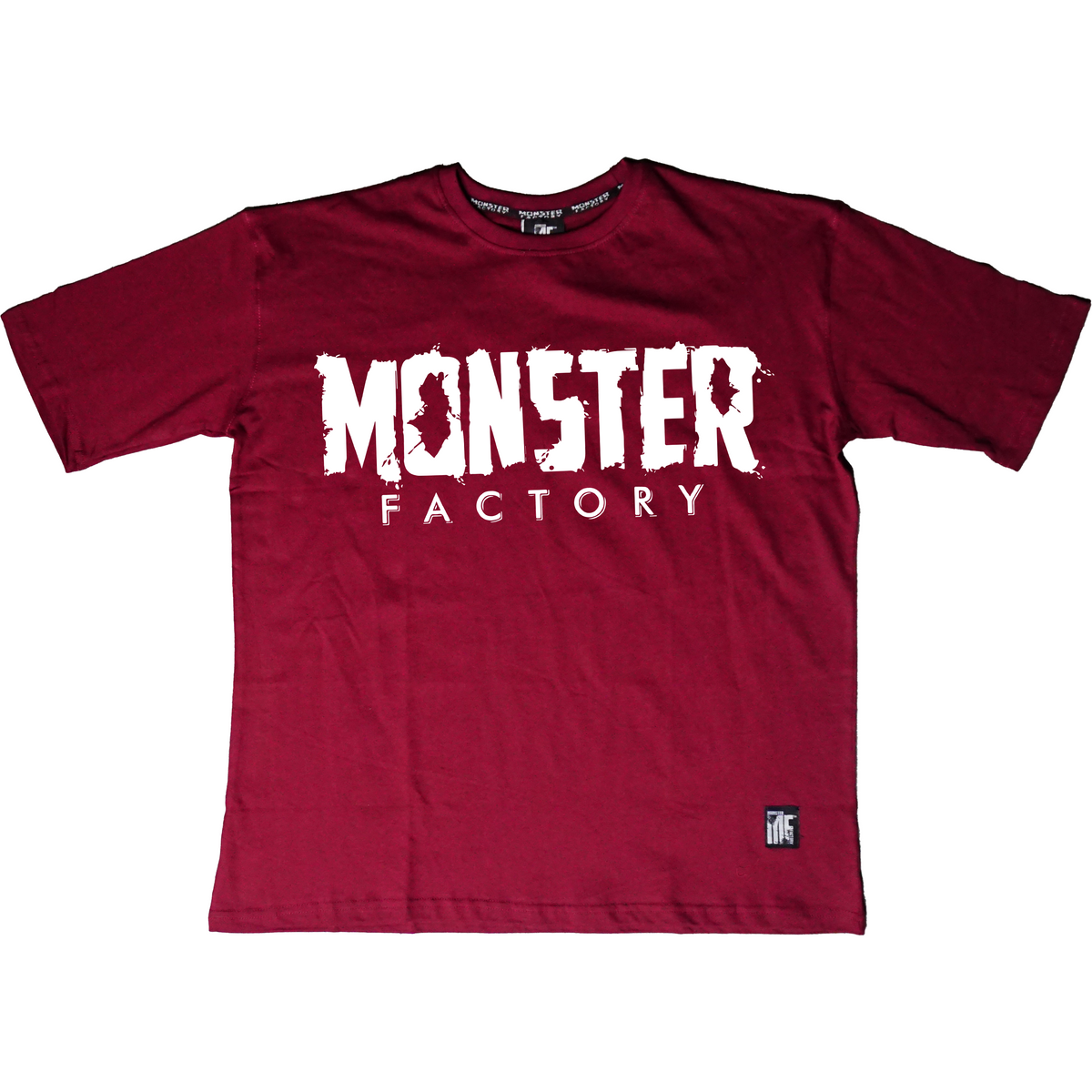 Maroon | Oversized Tee