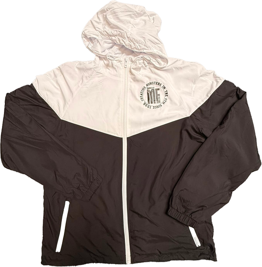 Two-tone tech windrunner jacket