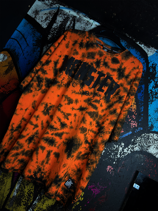 Monster Factory Molten lava Oversized tee