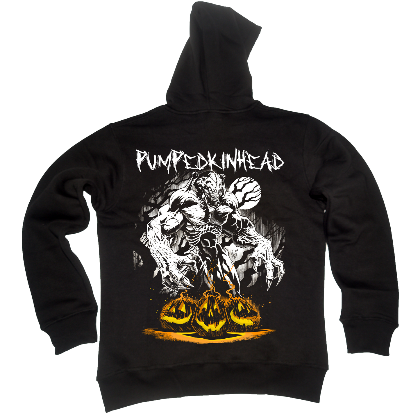 Pumpedkin head hoodie