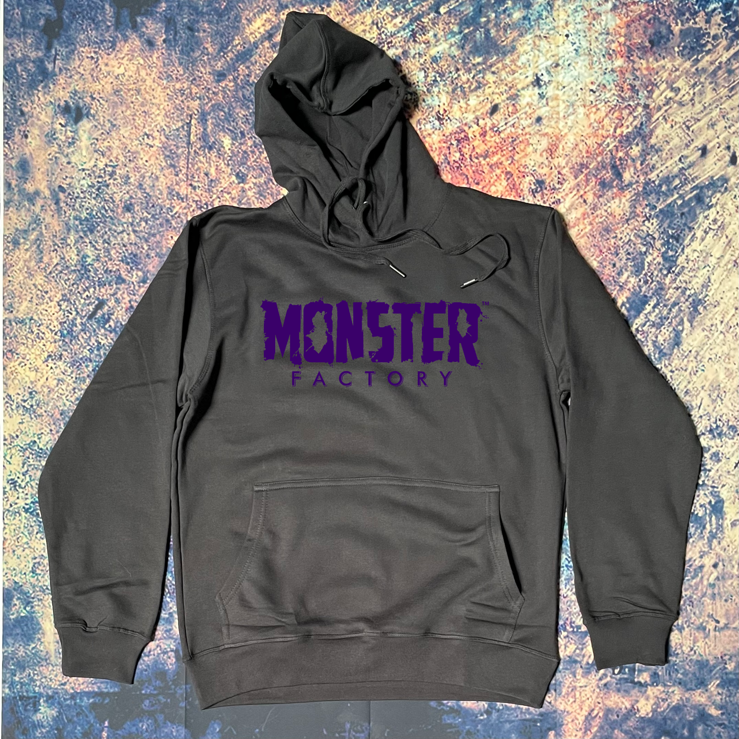 Purple logo Hoodie